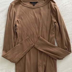 Banana Republic Ribbed Long Sleeve Blouse